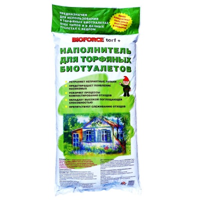 BIOFORCE Torf + Наполнитель для торфяных туалетов (30л)